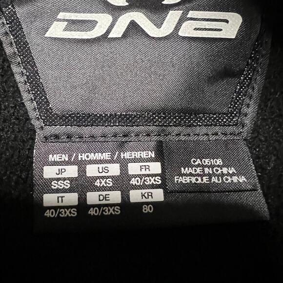 DNA Descente Coat Mens 4XS Ski Snowboard Jacket Blue Winter Removable Hood - Picture 9 of 10